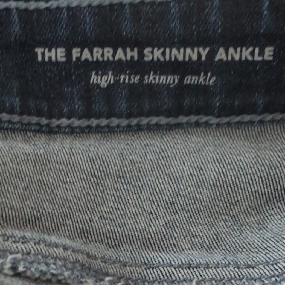 AG The Farrah Skinny Ankle High Rise Jeans - Picture 5 of 9